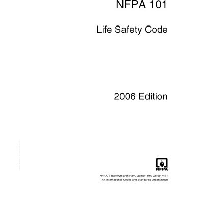 خرید و دانلود نسخه کامل کتاب NFPA 101 – Life Safety Code – 2006 Edition