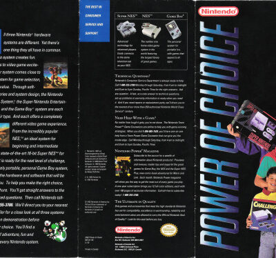 خرید و دانلود نسخه کامل کتاب Nintendo Power Of Choice Flyer
