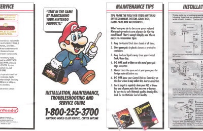 خرید و دانلود نسخه کامل کتاب Nintendo Service Guide