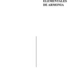 خرید و دانلود نسخه کامل کتاب Nociones Elementales de Armonía con 56 ejercicios