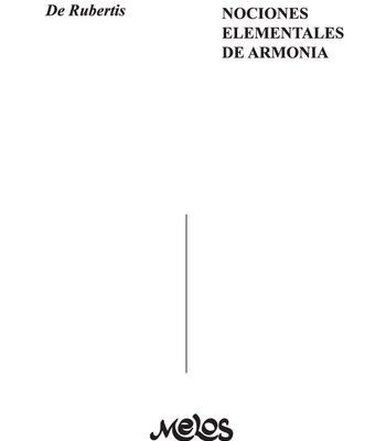 خرید و دانلود نسخه کامل کتاب Nociones Elementales de Armonía con 56 ejercicios