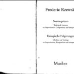 خرید و دانلود نسخه کامل کتاب Nonsequiturs: Writings & Lectures on Improvisation, Composition, and Interpretation