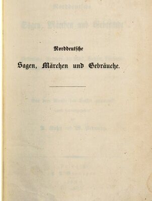 خرید و دانلود نسخه کامل کتاب Norddeutsche Sagen, Märchen und Gebräuche aus Meklenburg [Mecklenburg], Pommern, der Mark, Sachsen, Thüringen, Braunschweig, Hannover, Oldenburg und Westfalen