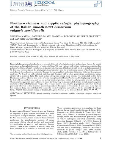 خرید و دانلود نسخه کامل کتاب Northern richness and cryptic refugia: phylogeography of the Italian smooth newt Lissotriton vulgaris meridionalis_68e7538f62208.jpeg خرید و دانلود نسخه کامل کتاب Northern richness and cryptic refugia: phylogeography of the Italian smooth newt Lissotriton vulgaris meridionalis