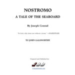 خرید و دانلود نسخه کامل کتاب Nostromo