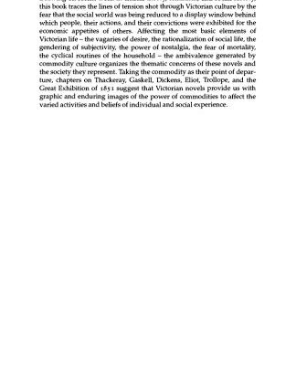 خرید و دانلود نسخه کامل کتاب Novels behind Glass: Commodity Culture and Victorian Narrative (Literature, Culture, Theory)