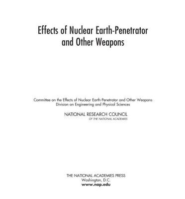 خرید و دانلود نسخه کامل کتاب NRC. Effects of nuclear earth-penetrator and other weapons