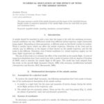 خرید و دانلود نسخه کامل کتاب Numerical simulation of the effect of wind on the missile motion