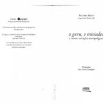 خرید و دانلود نسخه کامل کتاب O guru, o iniciador e outras variações antropológicas