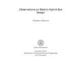 خرید و دانلود نسخه کامل کتاب Observations on Electric Hybrid Bus Design