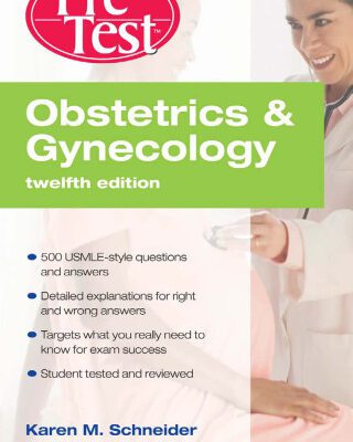 خرید و دانلود نسخه کامل کتاب Obstetrics & Gynecology:  PreTest Self-Assessment & Review, Twelfth Edition (PreTest Clinical Medicine)