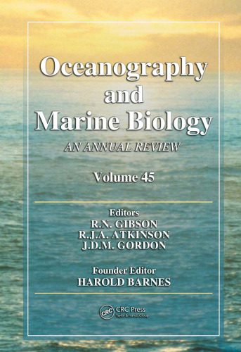 خرید و دانلود نسخه کامل کتاب Oceanography and Marine Biology: An Annual Review, Volume 45 (Oceanography and Marine Biology)_68e58b003e5c8.jpeg خرید و دانلود نسخه کامل کتاب Oceanography and Marine Biology: An Annual Review, Volume 45 (Oceanography and Marine Biology)