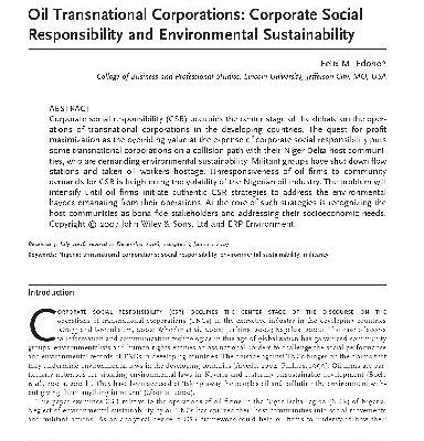 خرید و دانلود نسخه کامل کتاب Oil Transnational Crops-CSR and Env
