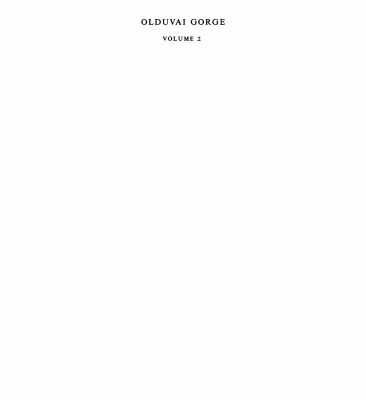 خرید و دانلود نسخه کامل کتاب Olduvai Gorge: Volume 2