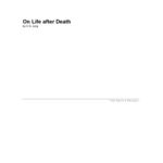خرید و دانلود نسخه کامل کتاب On Life After Death
