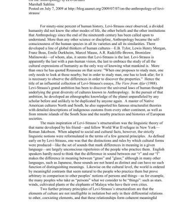 خرید و دانلود نسخه کامل کتاب On the Anthropology of Levi-Strauss