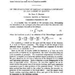 خرید و دانلود نسخه کامل کتاب On the Evaluation of Certain Integrals Important in the Theory of Quanta