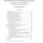 خرید و دانلود نسخه کامل کتاب On the zoogeography and origin of the abyssal fauna in view of the knowledge of the porcellanasteridae