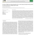 خرید و دانلود نسخه کامل کتاب On time-of-flight ion energy deposition into a metal target by high-intensity pulsed ion beam generated in bipolar-pulse mode