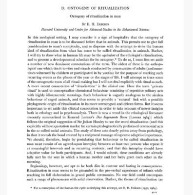 خرید و دانلود نسخه کامل کتاب Ontogeny of Ritualization