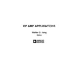 خرید و دانلود نسخه کامل کتاب Op Amp Applications FRONT MATTER