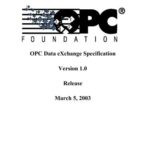 خرید و دانلود نسخه کامل کتاب OPC Data eXchange Specification Version 1.0