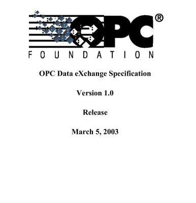 خرید و دانلود نسخه کامل کتاب OPC Data eXchange Specification Version 1.0