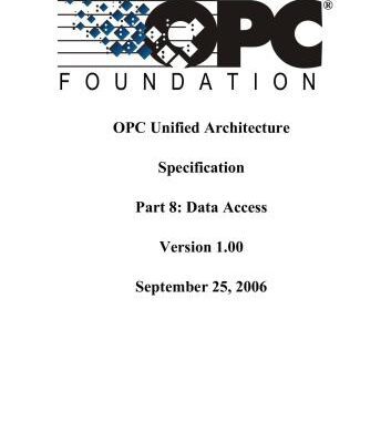 خرید و دانلود نسخه کامل کتاب OPC Foundation OPC Unified Architecture Specification Part 8: Data Access