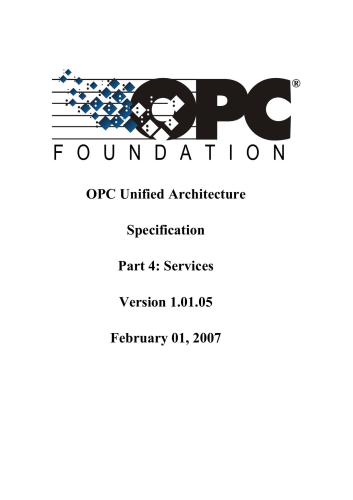 خرید و دانلود نسخه کامل کتاب OPC Unified Architecture Specification Part 4: Services Version 1.01.05_68ef4662796fd.jpeg خرید و دانلود نسخه کامل کتاب OPC Unified Architecture Specification Part 4: Services Version 1.01.05
