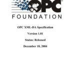 خرید و دانلود نسخه کامل کتاب OPC XML-DA Specification Version 1.01
