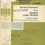 خرید و دانلود نسخه کامل کتاب Operational Requirements for an infantry hand weapon