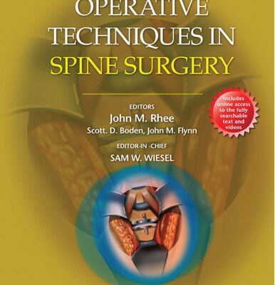 خرید و دانلود نسخه کامل کتاب Operative Techniques in Spine Surgery