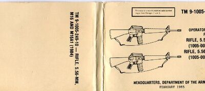 خرید و دانلود نسخه کامل کتاب Operator’s Manual for the M16 and M16A1