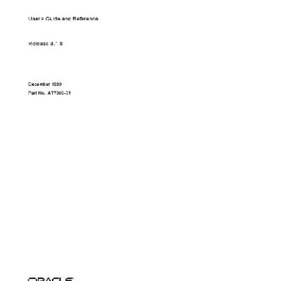 خرید و دانلود نسخه کامل کتاب Oracle 8i PLSQL Guide