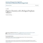 خرید و دانلود نسخه کامل کتاب Organic Chemistry with a Biological Emphasis Volume I