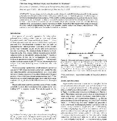 خرید و دانلود نسخه کامل کتاب Organocobalt Mediated Radical Polymerization of Acrylic Acid in Water