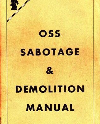 خرید و دانلود نسخه کامل کتاب OSS Sabotage and Demolition Manual