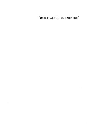 خرید و دانلود نسخه کامل کتاب “Our place in al-Andalus” : Kabbalah, philosophy, literature in Arab Jewish letters