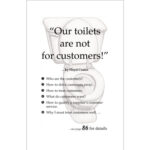 خرید و دانلود نسخه کامل کتاب Our Toilets Are Not For Customers