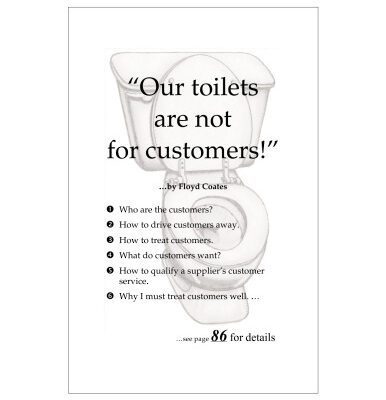 خرید و دانلود نسخه کامل کتاب Our Toilets Are Not For Customers