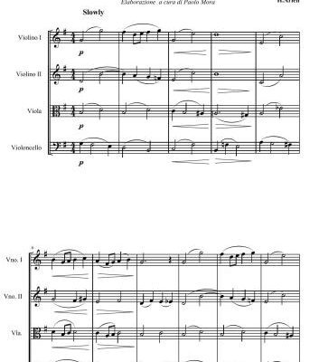 خرید و دانلود نسخه کامل کتاب Over the rainbow. String quartet