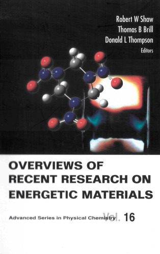 خرید و دانلود نسخه کامل کتاب OVERVIEWS OF RECENT RESEARCH ON ENERGETIC MATERIALS_68f8f7f13bf33.jpeg خرید و دانلود نسخه کامل کتاب OVERVIEWS OF RECENT RESEARCH ON ENERGETIC MATERIALS