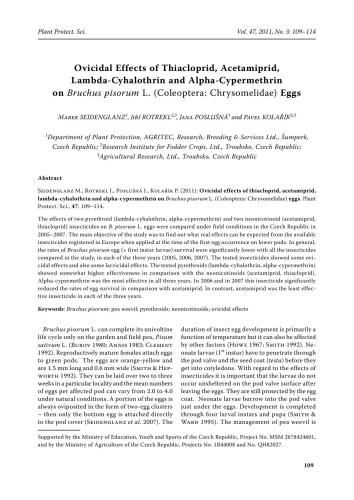 خرید و دانلود نسخه کامل کتاب Ovicidal Effects of Thiacloprid, Acetamiprid, Lambda-cyhalothrin and Alpha-cypermethrin on Bruchus pisorum L. (Coleoptera: Chrysomelidae) Eggs_68e9b10a21f56.jpeg خرید و دانلود نسخه کامل کتاب Ovicidal Effects of Thiacloprid, Acetamiprid, Lambda-cyhalothrin and Alpha-cypermethrin on Bruchus pisorum L. (Coleoptera: Chrysomelidae) Eggs