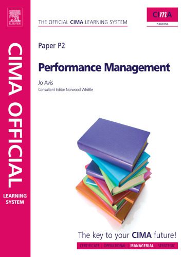 خرید و دانلود نسخه کامل کتاب P2 – Performance Management: Managerial Level, Sixth Edition (CIMA Official Learning System)_68dd1e1ad0a9c.jpeg خرید و دانلود نسخه کامل کتاب P2 – Performance Management: Managerial Level, Sixth Edition (CIMA Official Learning System)