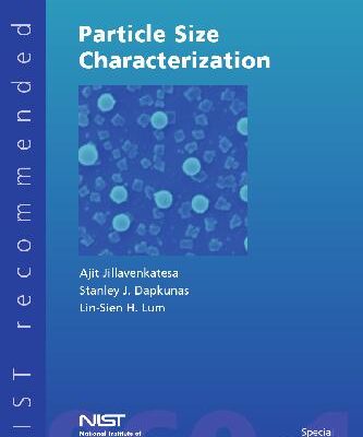 خرید و دانلود نسخه کامل کتاب Particle size characterization