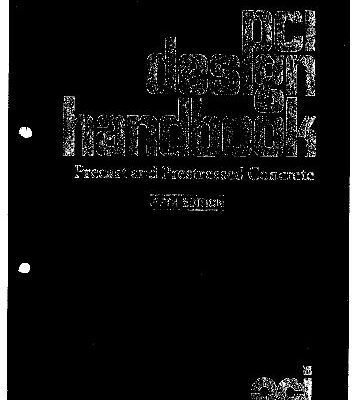 خرید و دانلود نسخه کامل کتاب PCI Handbook Precast Prestressed Concrete