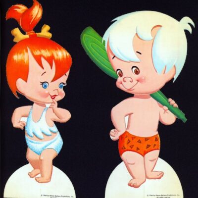 خرید و دانلود نسخه کامل کتاب Pebbles and Bamm-Bamm Paper Dolls