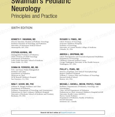 خرید و دانلود نسخه کامل کتاب Pediatric Neurology