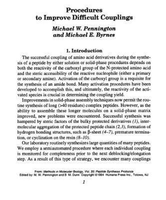 خرید و دانلود نسخه کامل کتاب Peptide Synthesis Protocols