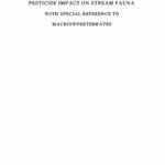 خرید و دانلود نسخه کامل کتاب Pesticide Impact on Stream Fauna: With Special Reference to Macroinvertebrates
